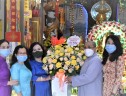 Hội LHPN tỉnh Kon Tum thăm, chúc mừng đại lễ Phật đản 2021