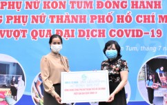 Chương trình “Phụ nữ Kon Tum đồng hành cùng phụ nữ thành phố Hồ Chí Minh vượt qua đại dịch COVID-19″