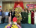Hội LHPN tỉnh Kon Tum thăm chúc mừng  cán bộ, chiến sĩ các đơn vị lực lượng vũ trang nhân dịp kỷ niệm 78 năm  Ngày thành lập Quân đội Nhân dân Việt Nam