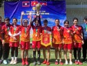 Phụ nữ Công an Kon Tum tham gia Giải bóng đá hữu nghị  Việt – Lào – Campuchia