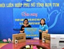Hội Liên hiệp Phụ nữ tỉnh Kon Tum trao tặng thiết bị máy vi tính  cho Hội Liên hiệp Phụ nữ xã Dăk Dục, huyện Ngọc Hồi